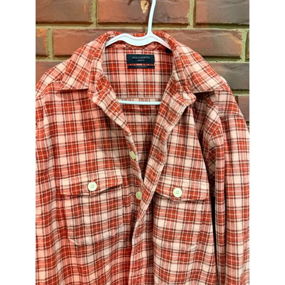 AllSaints oversized flannel - Picture 2 of 7